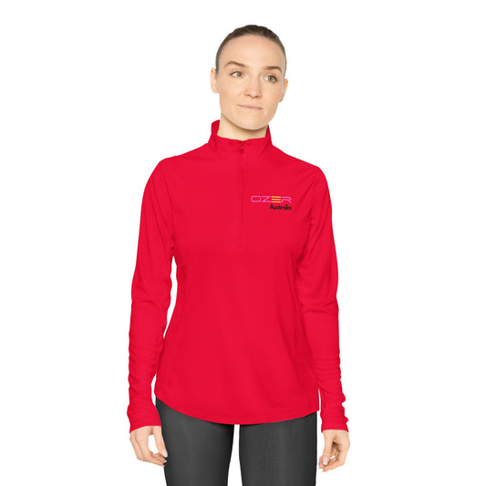 Ladies Quarter-Zip Pullover - Stylish and Comfortable Activewear for Year-Round Adventures